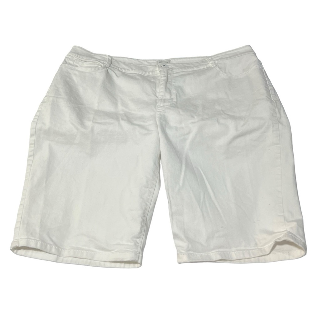 J. Jill White Denim Shorts 14